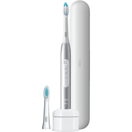 Periuță de dinți electrică, Oral-B, Pulsonic Slim Luxe 4500, argintiu