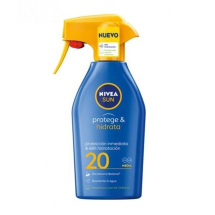 Spray protecție solară, Nivea Sun, SPF20, albastru, 270ml