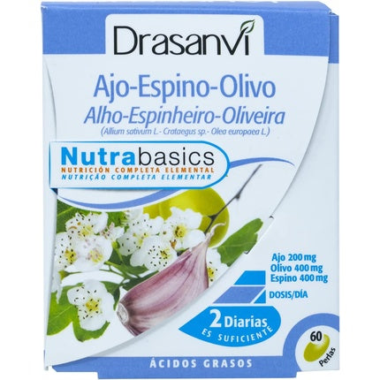 Supliment, Drasanvi, Garlic Olive Wood, 60 capsule