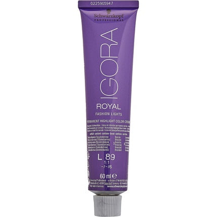 Vopsea permanenta pentru suvite, Schwarzkopf, Igora Royal Fashion Lights, Rosu Violet