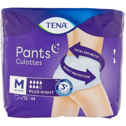 Absorbante incontinenta Tena Plus Night, M, 12 buc