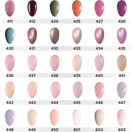 Lac de unghii Inglot 411, mov, 49g