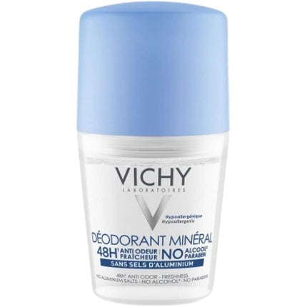 Deodorant roll-on, Vichy, Mineral 48H, 50ml