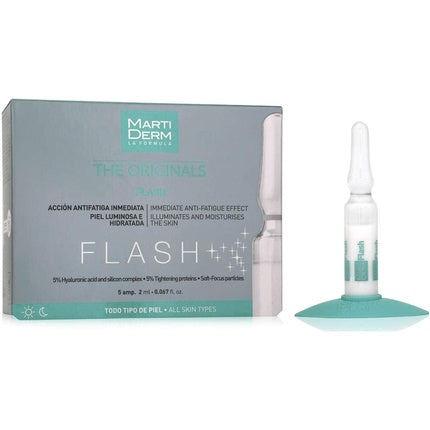 Fiole faciale, Martiderm, The Originals Flash, 5 x 2 ml