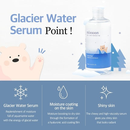 Ser Hyaluronic Mixsoon, Glacier Water, 300ml