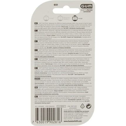 Periuță interdentară, Gum, Soft Picks, mărime mare