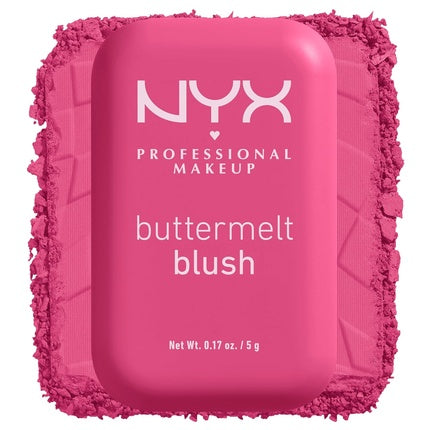 Blush NYX Buttermelt, roz, vegan