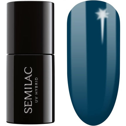 Lac Gel, Semilac, Blue Tea 406, albastru, 7ml