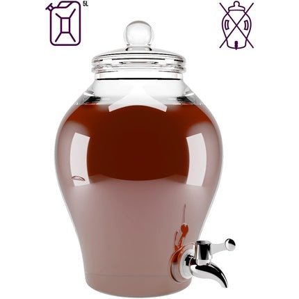 Lubrifiant pe Bază de Apă, Shots, 5L, Maro