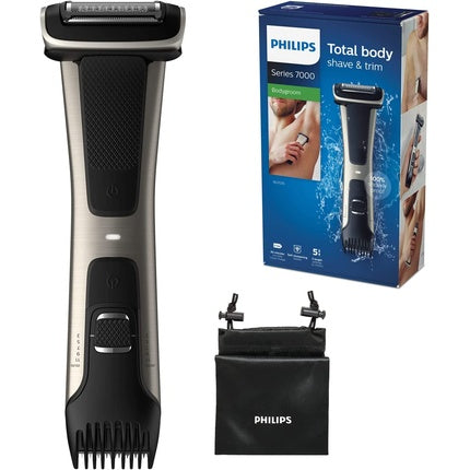 Aparat de ras electric, Philips, Bodygroom Series 7000, rezistent la apă
