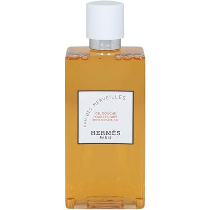 Gel de duș, Hermès, Eau des Merveilles, 200 ml, alb