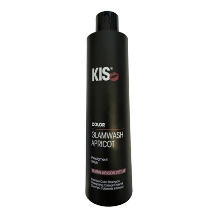 Șampon Kis GlamWash Apricot 250ml, negru