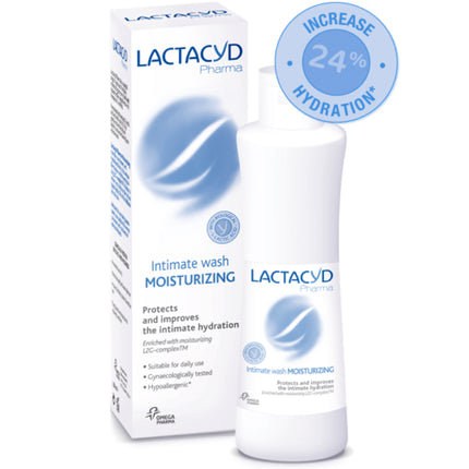 Gel Intim, Lactacyd, Moisturising, alb
