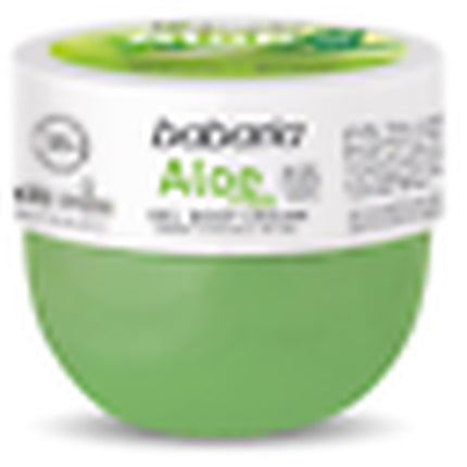 Cremă corp, Babaria, Aloe Vera, verde, 400ml