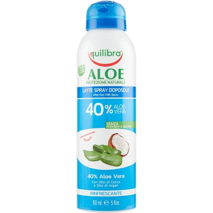 Spray pentru după plajă, Equilibra Solari, lapte, 150 ml