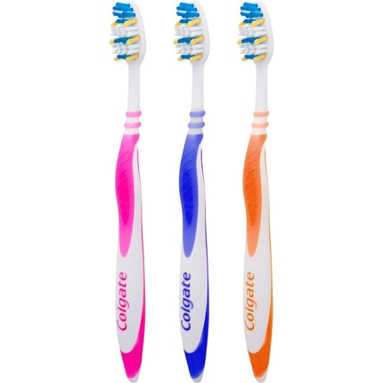 Periuță Dinti, Colgate, Zig Zag, moale, set 3 bucati