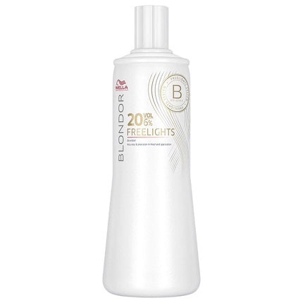 Oxidant pentru par, Wella Blondor Freelights, 6%, 1000ml