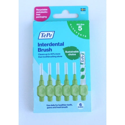 Periuțe interdentare, Tepe, mărimea 5, verde