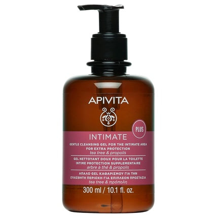 Gel curățare facială Apivita Intimate Plus 300ml, formula blândă