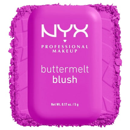 Blush NYX Buttermelt, roz, 5 g