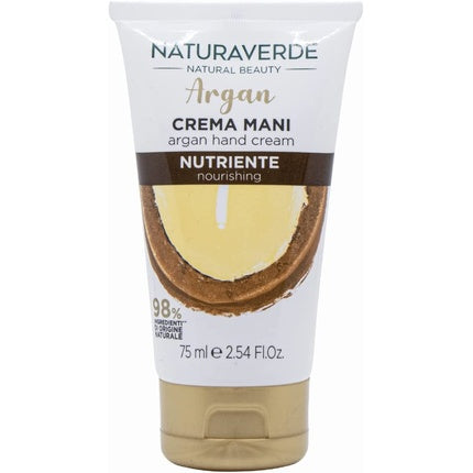 Cremă mâini Naturaverde, Organic Argan Oil, 75ml
