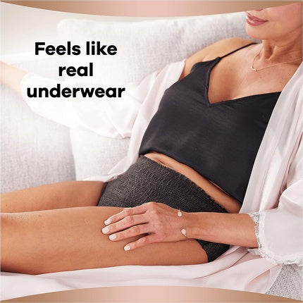 Chiloți Incontinență, Always Discreet, Mediu, Negru