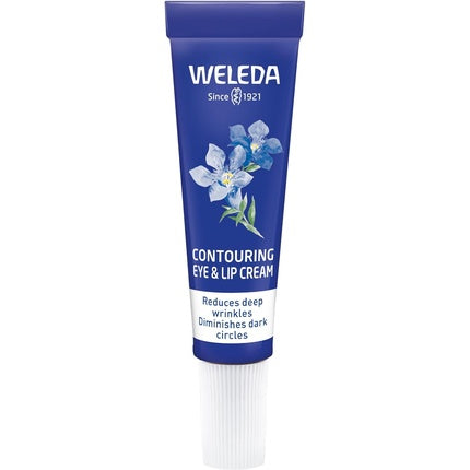 Cremă ochi și buze, Weleda, 10ml, albastru