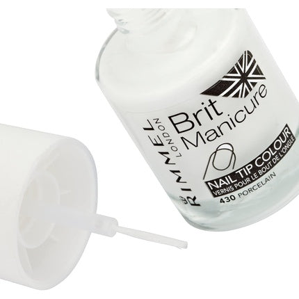 Lac de unghii, Rimmel, Brit Manicure, 430 Porcelan, 12ml