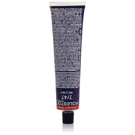 Vopsea păr, Wella, Koleston 7/47 Blond Mediu Roșu Maro