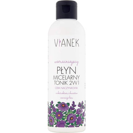Apă micelară, Vianek, 2în1, 200ml, alb