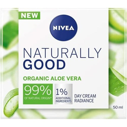 Cremă de zi, Nivea, Naturally Good, aloe vera, 50ml