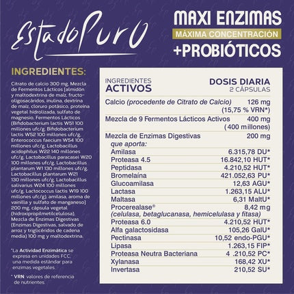 Supliment alimentar, Tongil, Maxi Enzime + Probiotice, 40 capsule