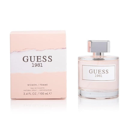 Eau de Toilette, Guess, 1981, roz, 100 ml