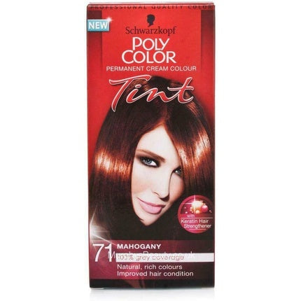 Vopsea de par, Schwarzkopf Poly Color Creme, 71 Mahon, 90ml
