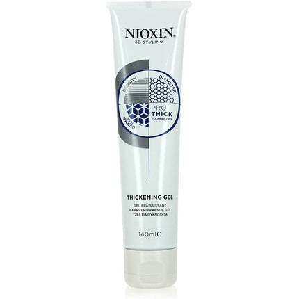 Gel styling par Nioxin 3D Thickening, 140ml, alb