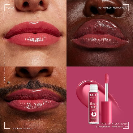 Lip Gloss NYX This Is Milky Roz Mauve