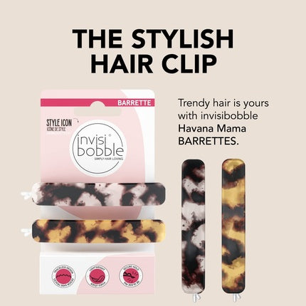 Agrafă de păr, Invisibobble, Havana Mama, fără durere