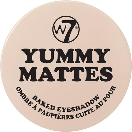 Fard de pleoape, W7, Yummy Mattes, bej