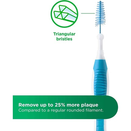 Periuțe Interdentare, Gum Trav-Ler, alb-negru, set 6 buc.