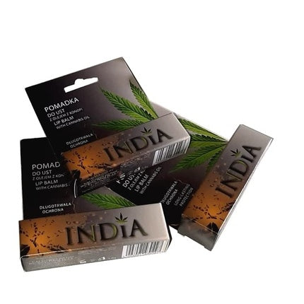 Balsam de buze, India Cosmetics, canabis, 3 grame