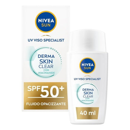 Cremă de față Nivea Sun SPF 50+, 40ml, anti-imperfecțiuni