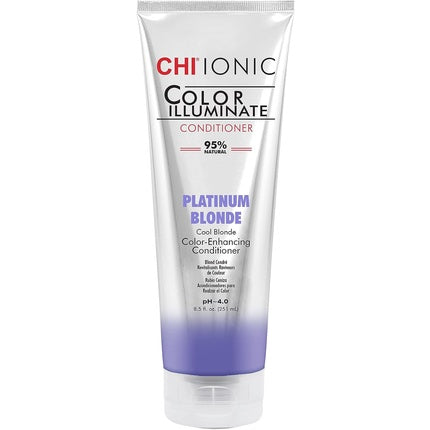 Balsam Chi Ionic Color Illuminate, Blond Platinat, 251ml