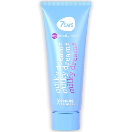 Mască facială de noapte, 7DAYS, cu vitamina E și ulei de migdale 80ml