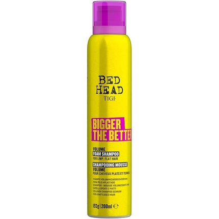 Sampon spuma, Tigi, Bed Head Bigger The Better, 200ml