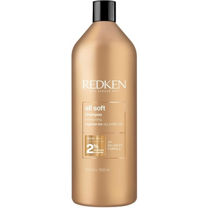 Șampon Redken All Soft, 1L, auriu