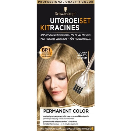 Set Colorare Păr, Schwarzkopf, Re-Growth, blond mediu
