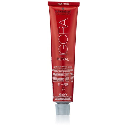 Vopsea de păr Schwarzkopf IGORA Royal 5-68, roșcat, 60ml