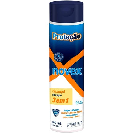 Șampon Novex 3 în 1, 300ml