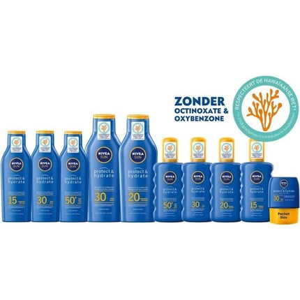 Spray de protecție solară, Nivea Sun, SPF 50+, 200ml