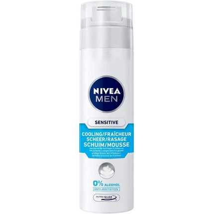 Spumă de ras, Nivea, Men, efect răcoritor, 200 ml